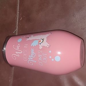 Refresh Wine unicorn  theme  mug thermos